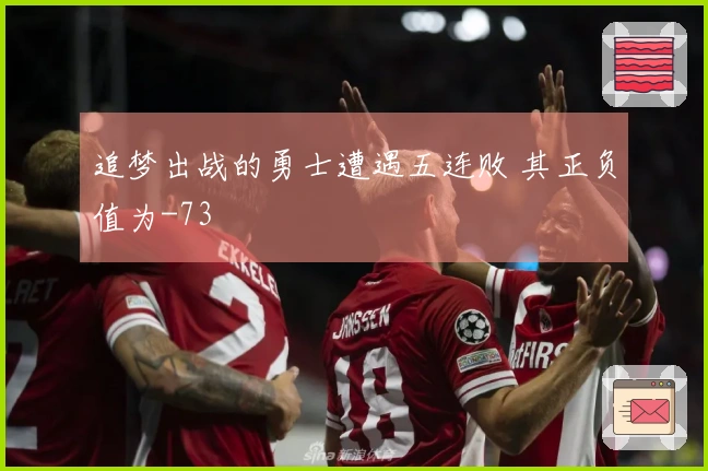 追梦出战的勇士遭遇五连败 其正负值为-73
